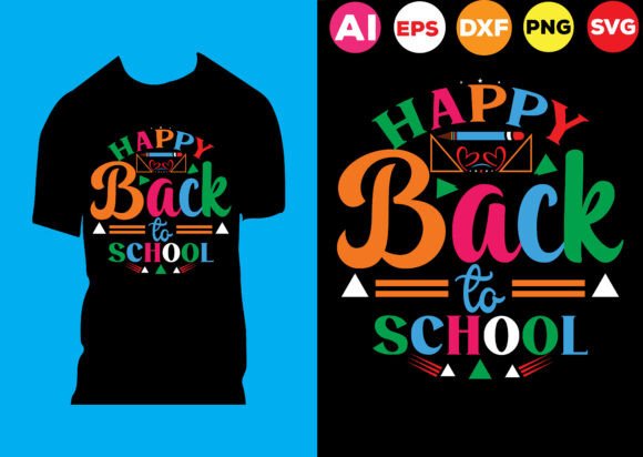 Back To School T-shirt New Design