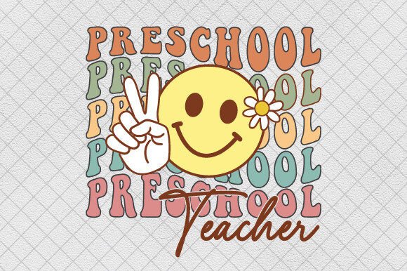 Coquette Preschool Teacher Pencil Bow Graphics