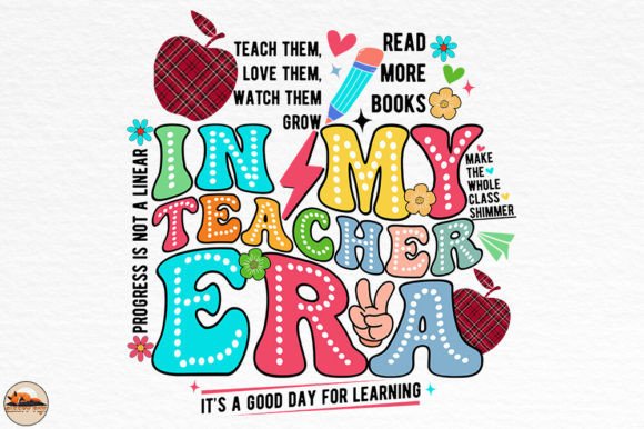 In My Teacher ERA, First Day of School Graphics for Crafts