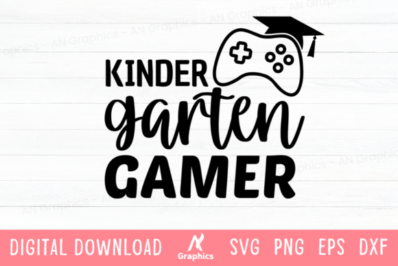 Kindergarten Gamer Graphics for T-Shirt Designs