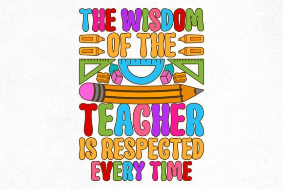 Teacher Groovy Design, the Wisdom of Graphics for Crafts